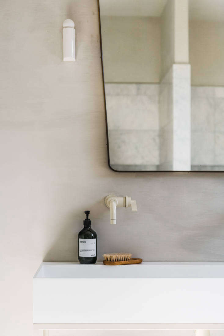 the walls are painted in a farrow & ball limewash. 19