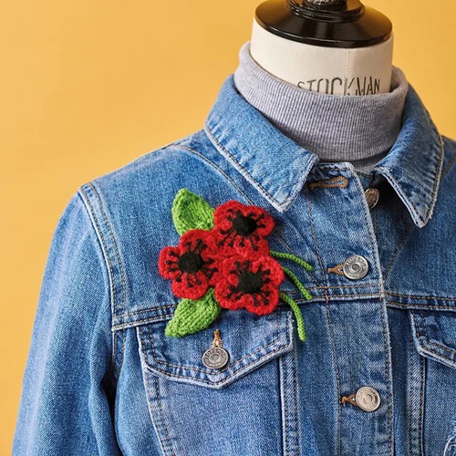 creative poppy wearables