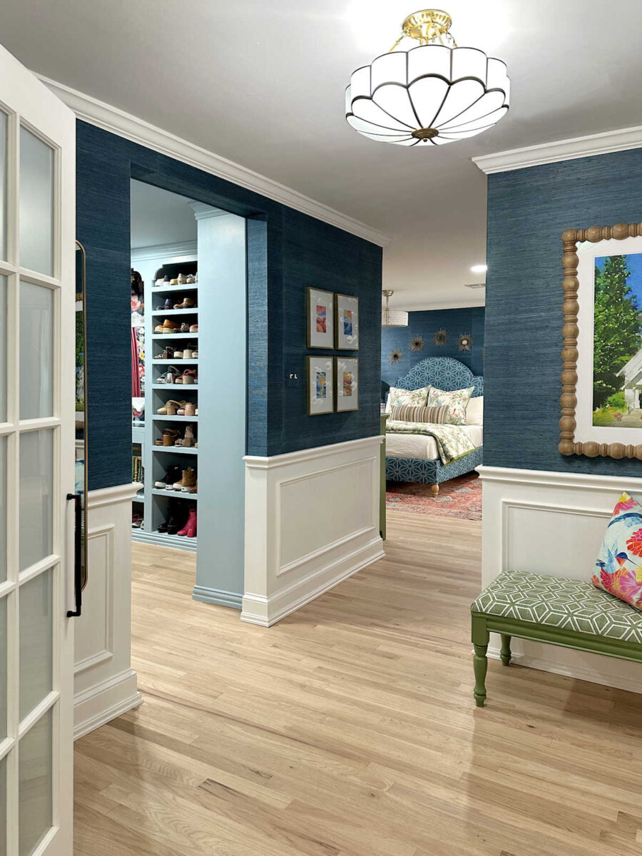 Photo Tour Of Our Whole Master Bedroom Suite (Foyer, Walk-In Closet, Bedroom, And Bathroom)