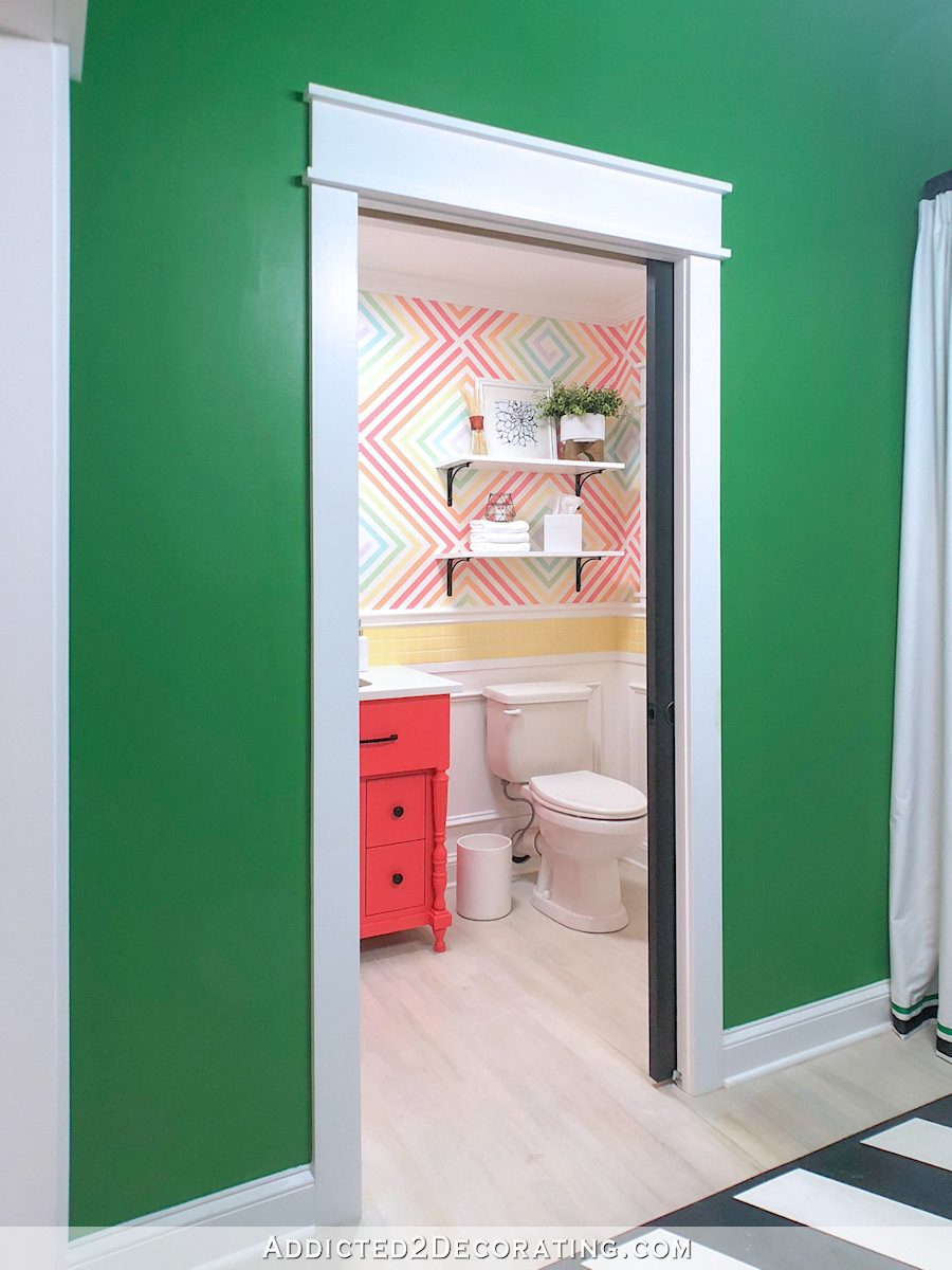 finished studio half bathroom - 12