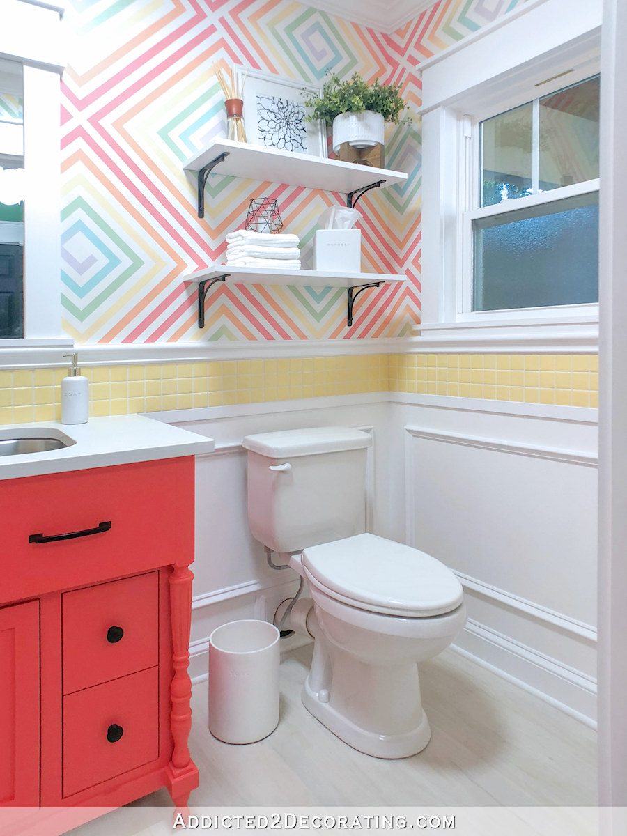 finished studio half bathroom - 13