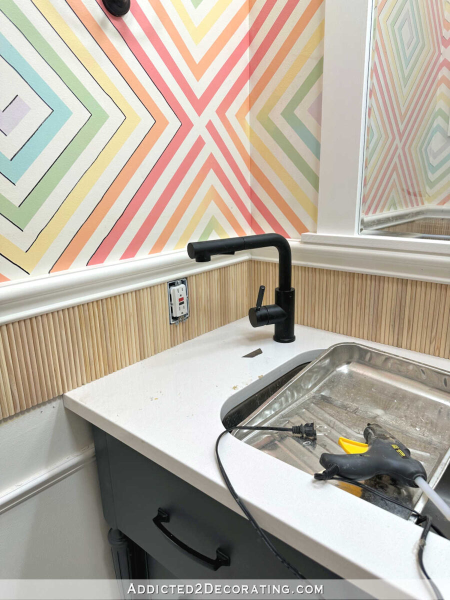 studio bathroom look