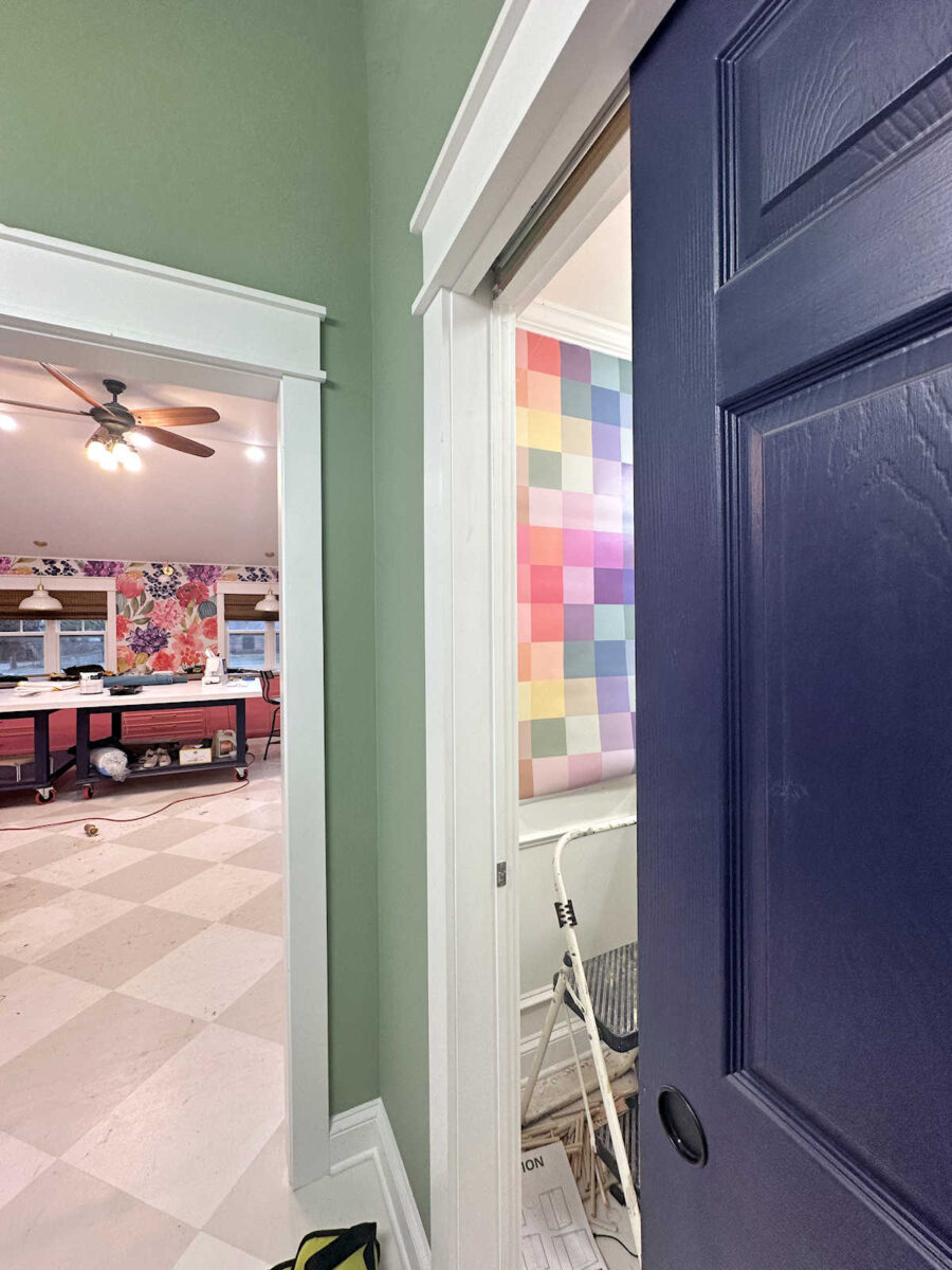 studio bathroom look