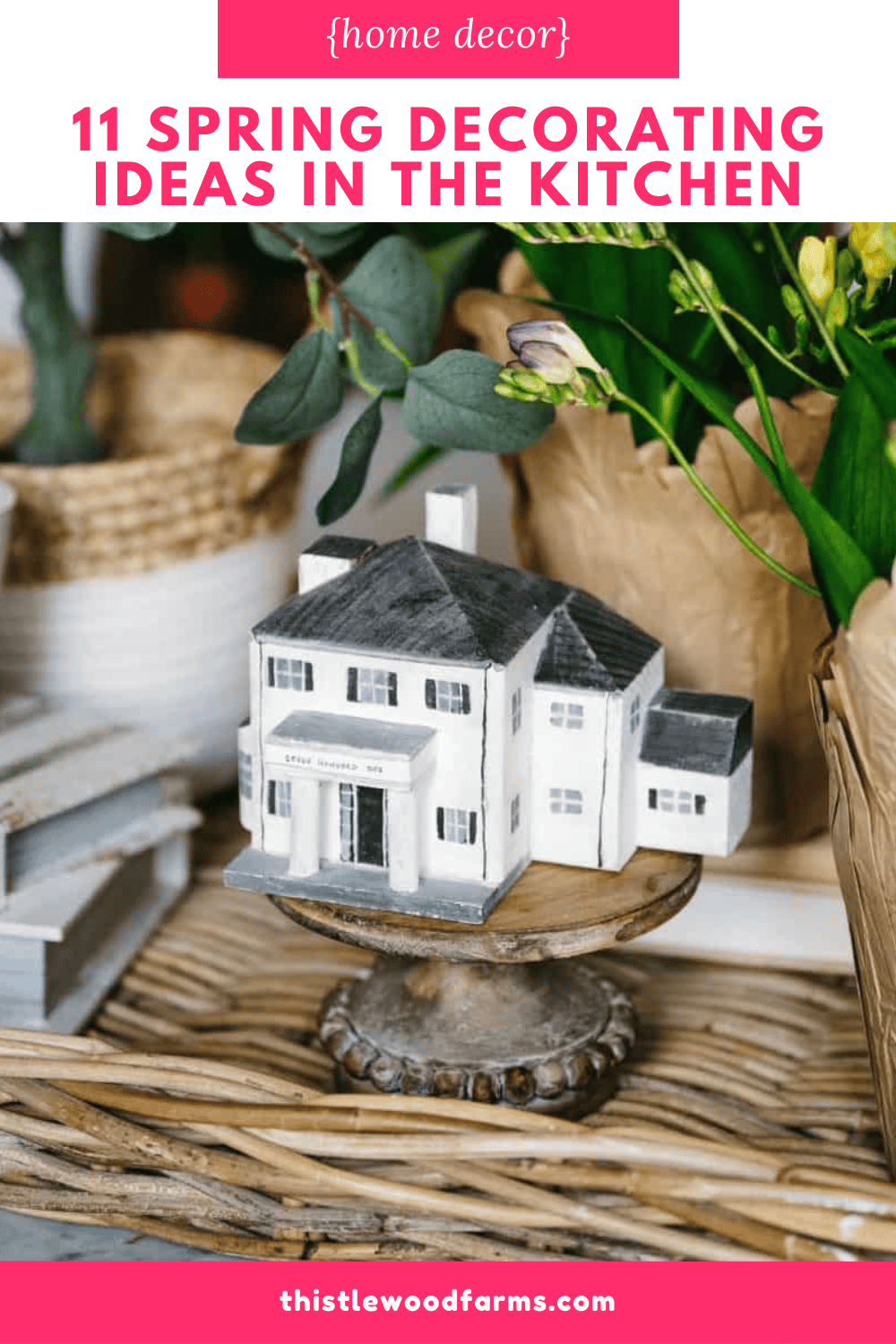 bring the freshness of spring into your kitchen with these 11 inspiring spring kitchen decor ideas featuring flowers and charming miniatures for a cozy atmosphere.