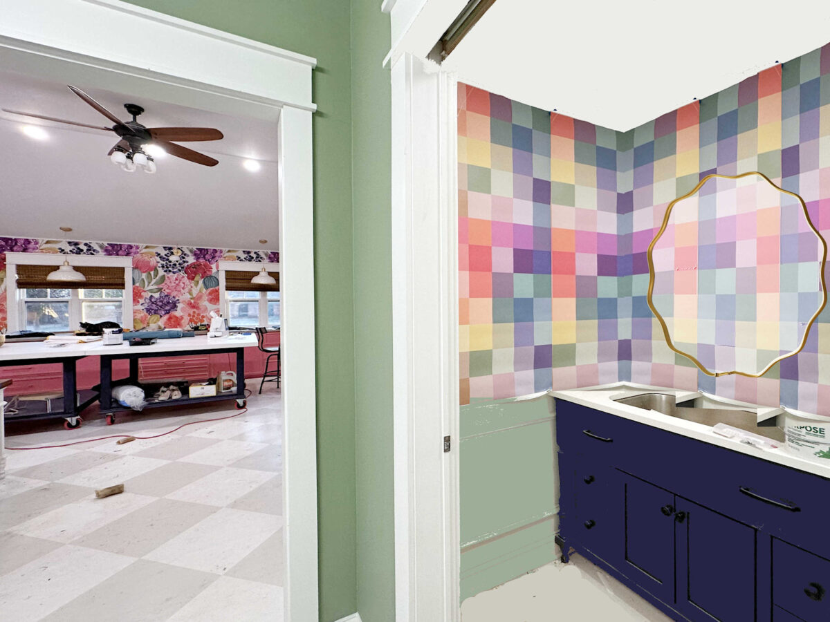 half bathroom planning - a few mockups