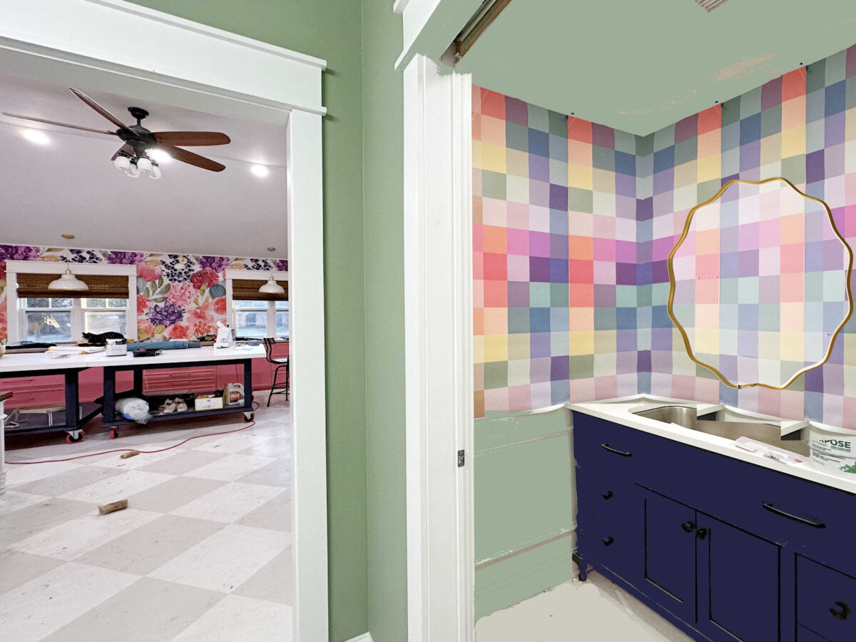 half bathroom planning - a few mockups