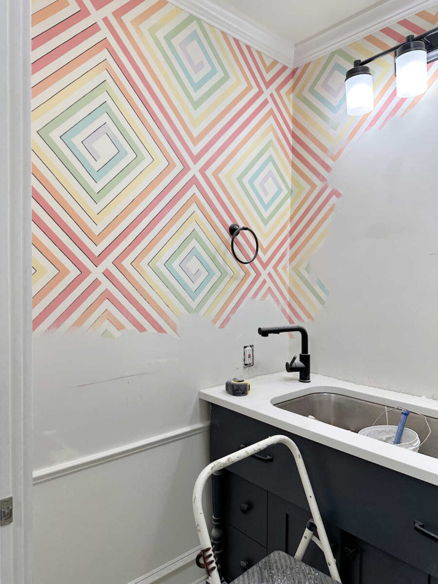 studio bathroom - mirror removal and wall prep 7 repairing a bathroom wall after removing tile and trim