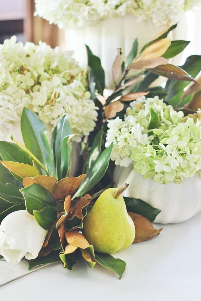 decorate with hydrangeas