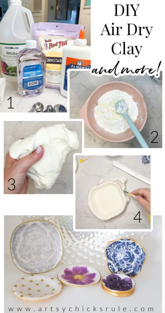 diy air dry clay - artsy chicks rule®