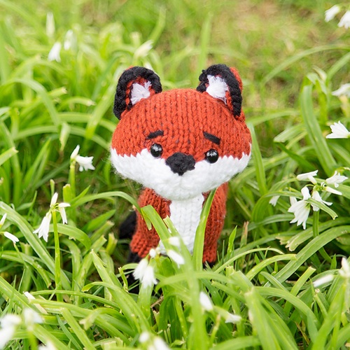 fox free knitting