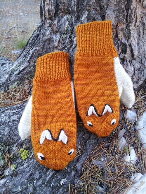 fox free knitting