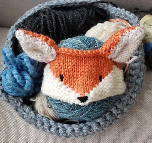 fox free knitting