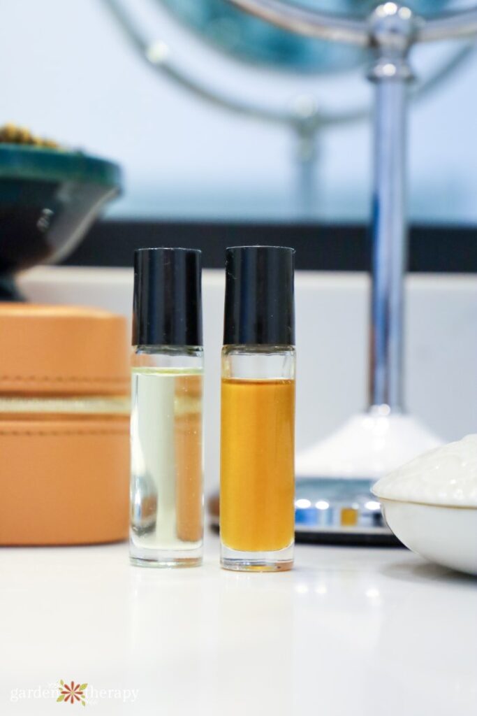 all-natural perfume in roller bottles