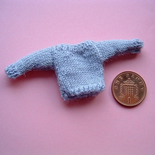 knitted miniature toy dress free patterns ⋆ bright stuffs