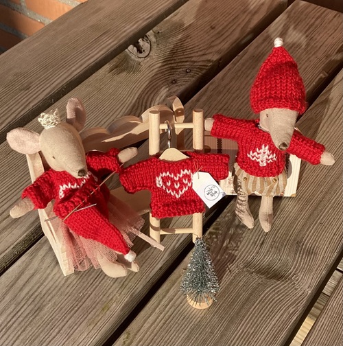 knitted miniature toy dress free patterns ⋆ bright stuffs