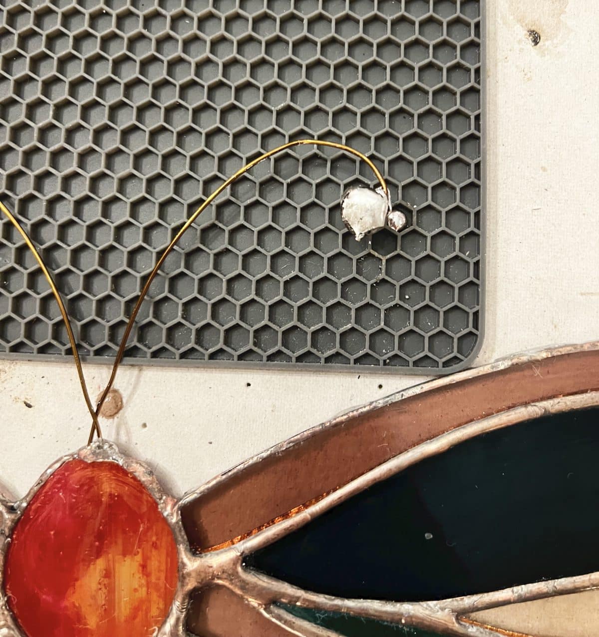 free stained glass butterfly pattern