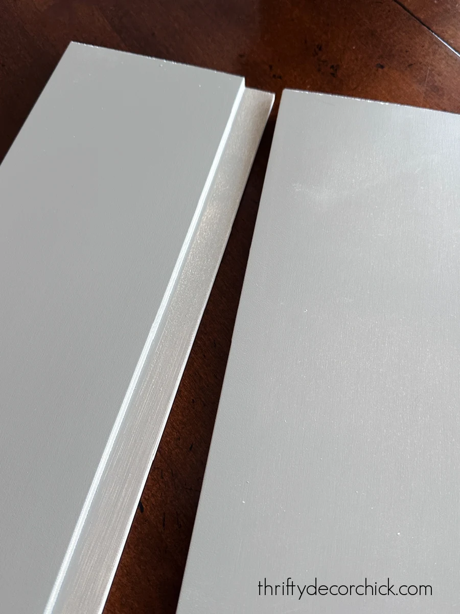 how to remove sticky peel & stick tile {& my replacement!} | thrifty decor chick 34 painted tongue and groove boards