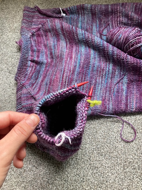 knitting guide for