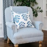 How To Mix Patterns With Blue and White