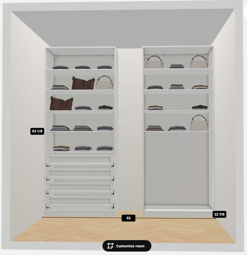 storage closet preliminary