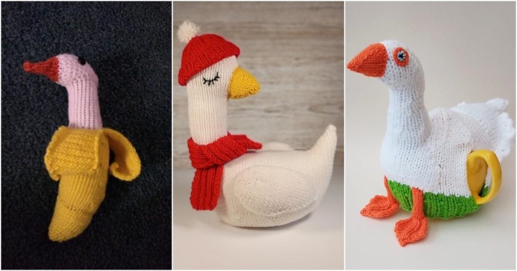 Unique Goose Free Knitting Patterns ⋆ Bright Stuffs