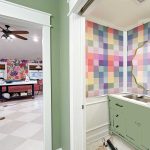 Studio Bathroom – Can The Wallpaper Be Salvaged? One Idea That Might Work Studio Bathroom – Can The Wallpaper Be Salvaged? One Idea That Might Work