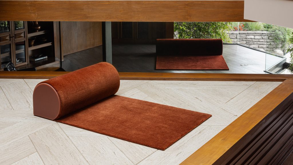Sabine Marcelis designs two-in-one rug and sofa for CC-Tapis
