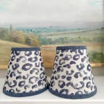 How to Cover Lampshades with Fabric