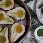 Winter Comfort: Roasted Pears with Fir Sugar