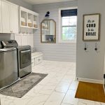 DIY Laundry/Mud Room Refresh {Adding Classic Character} | Thrifty Decor Chick