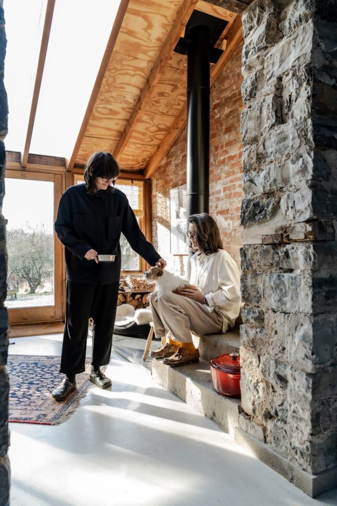 ‘Romanticism of the Ruin’: Leila El-Kayem and Sophie Mayer’s Art-Filled Devon Home and Studio