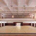 Open Studio transforms Singapore school hall into pickleball court Open Studio transforms Singapore school hall into pickleball court