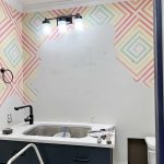 Studio Bathroom – Mirror Removal and Wall Prep Studio Bathroom – Mirror Removal and Wall Prep