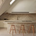 Mata Architects expands Vaulting Loft flat with “cathedral-like” roof