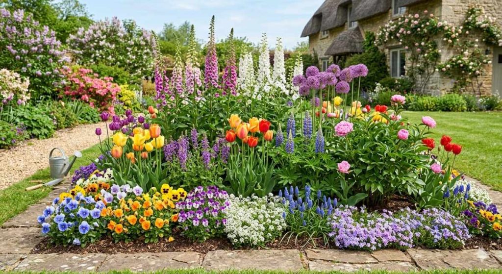 26 beautiful spring flower bed ideas for your garden 54 26 beautiful spring flower bed ideas for your garden