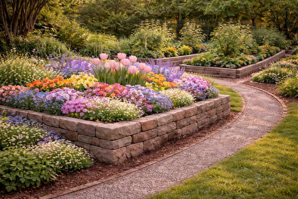 26 beautiful spring flower bed ideas for your garden 56 26 beautiful spring flower bed ideas for your garden