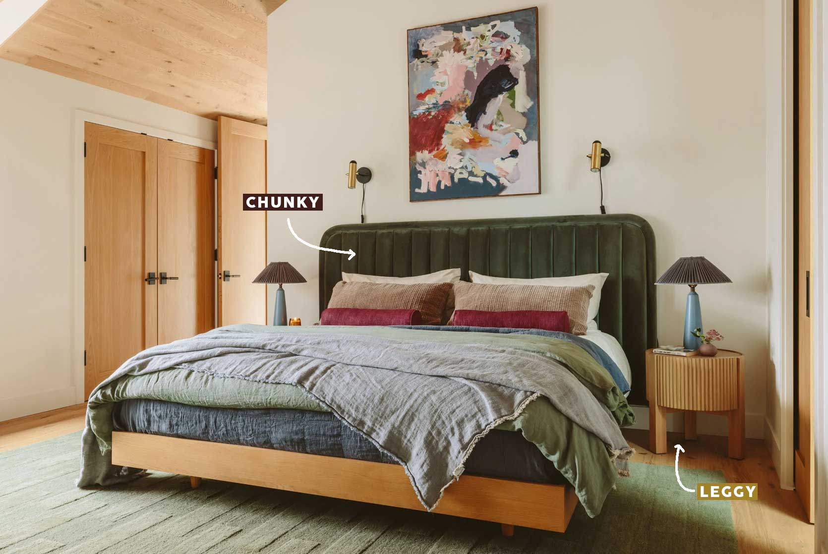 leggy chunky furniture