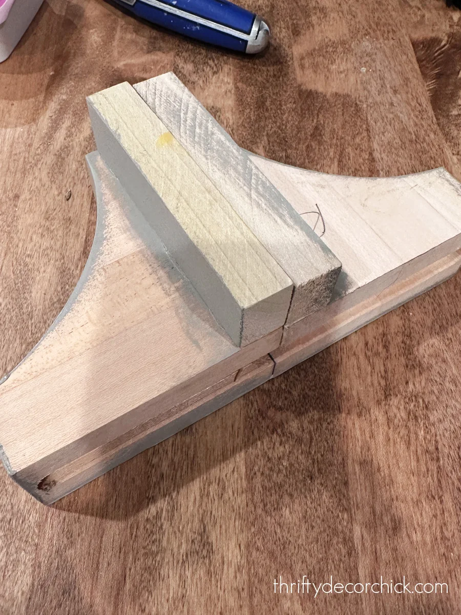 diy wood cabinet feet