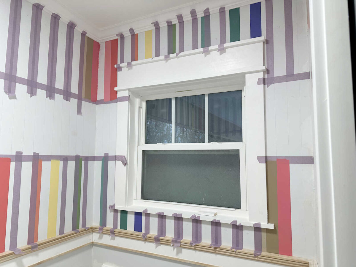 studio bathroom progress