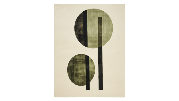 orbital harmony hand tufted rug 1