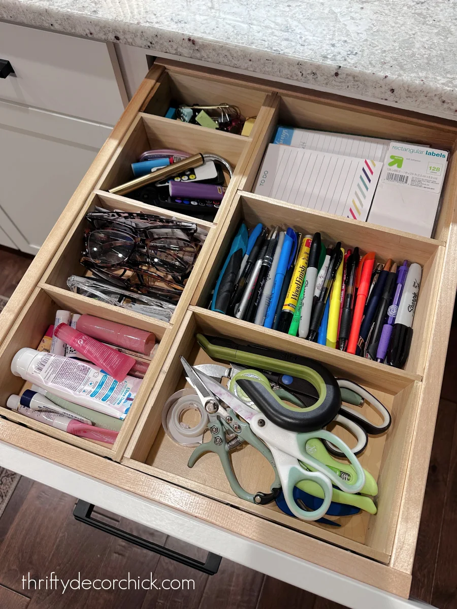 diy junk drawer dividers