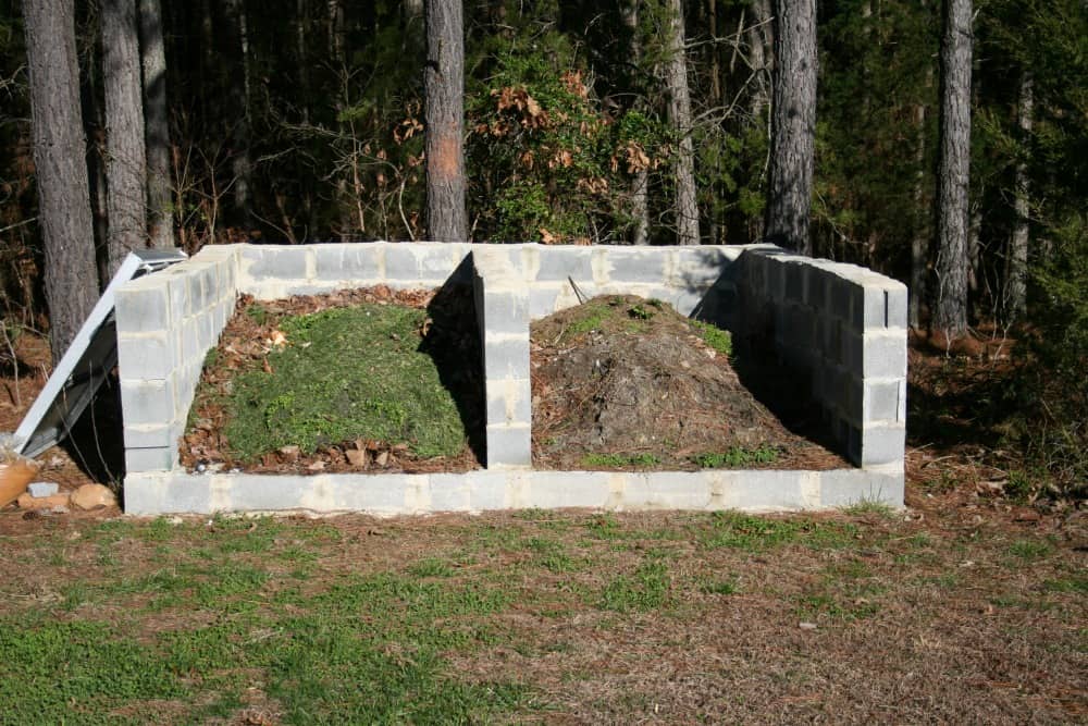 vegetable garden update compost