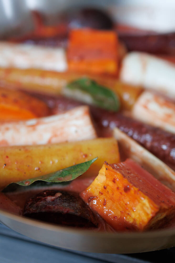 vegetable adobo with