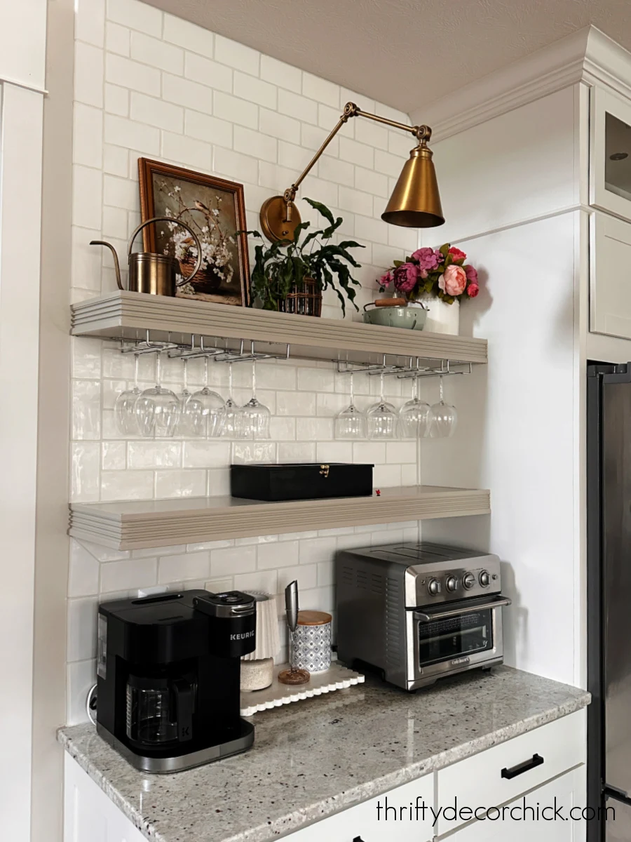 white subway tile with wavy look