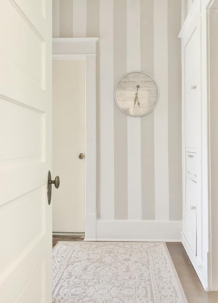 hallway makeover after