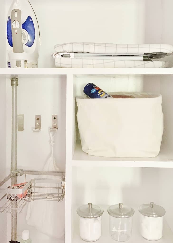 hallway makeover closet organization