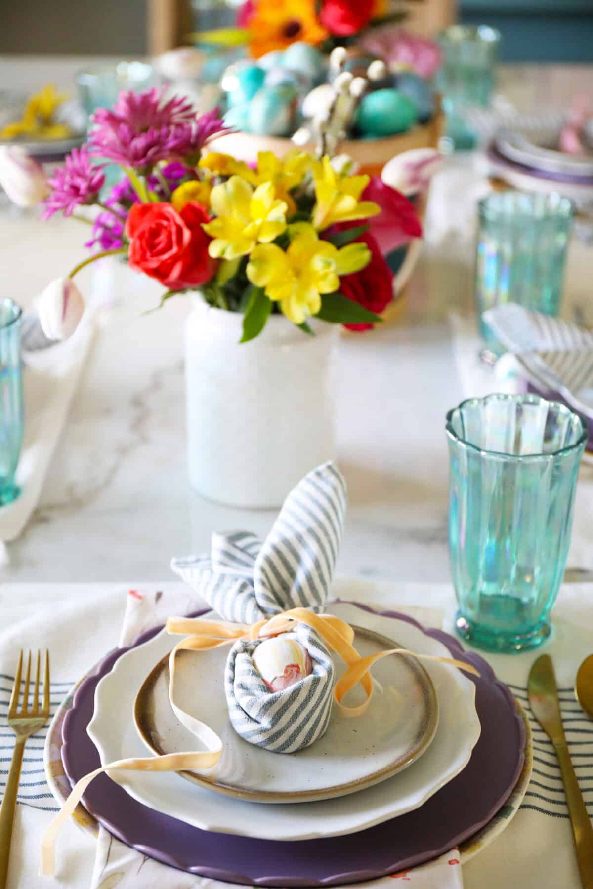 easy easter table inspiration - the handmade home 8 easy easter table
