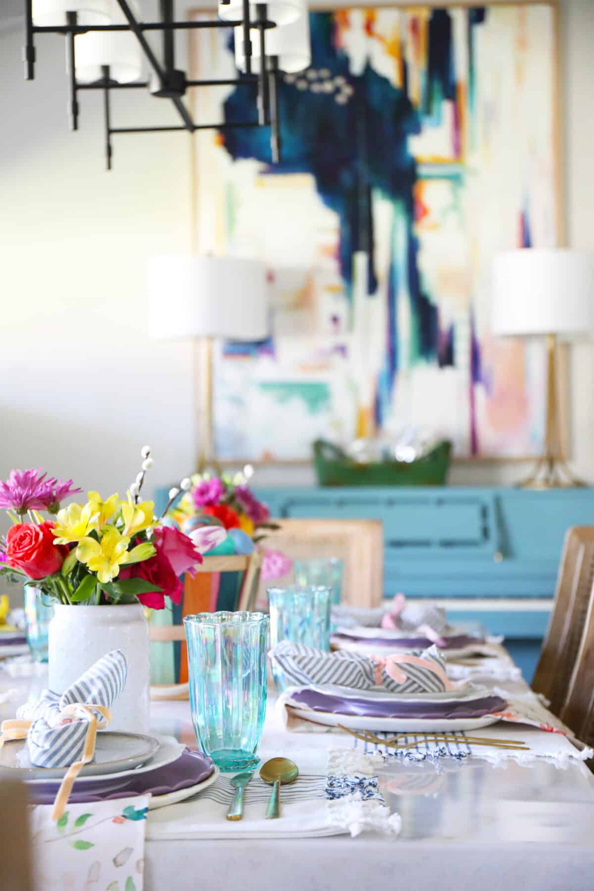 easy easter table inspiration - the handmade home 7 easy easter table