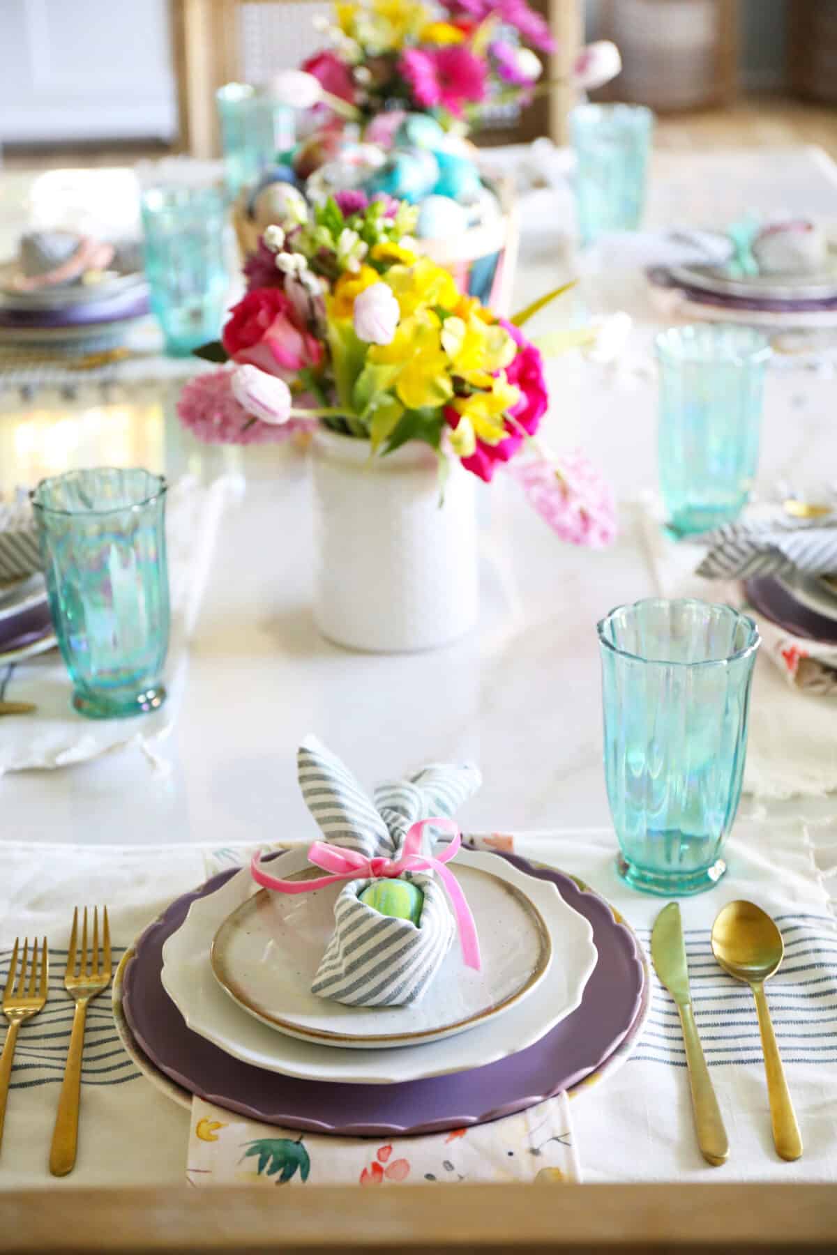 easy easter table inspiration - the handmade home 16 easy easter table