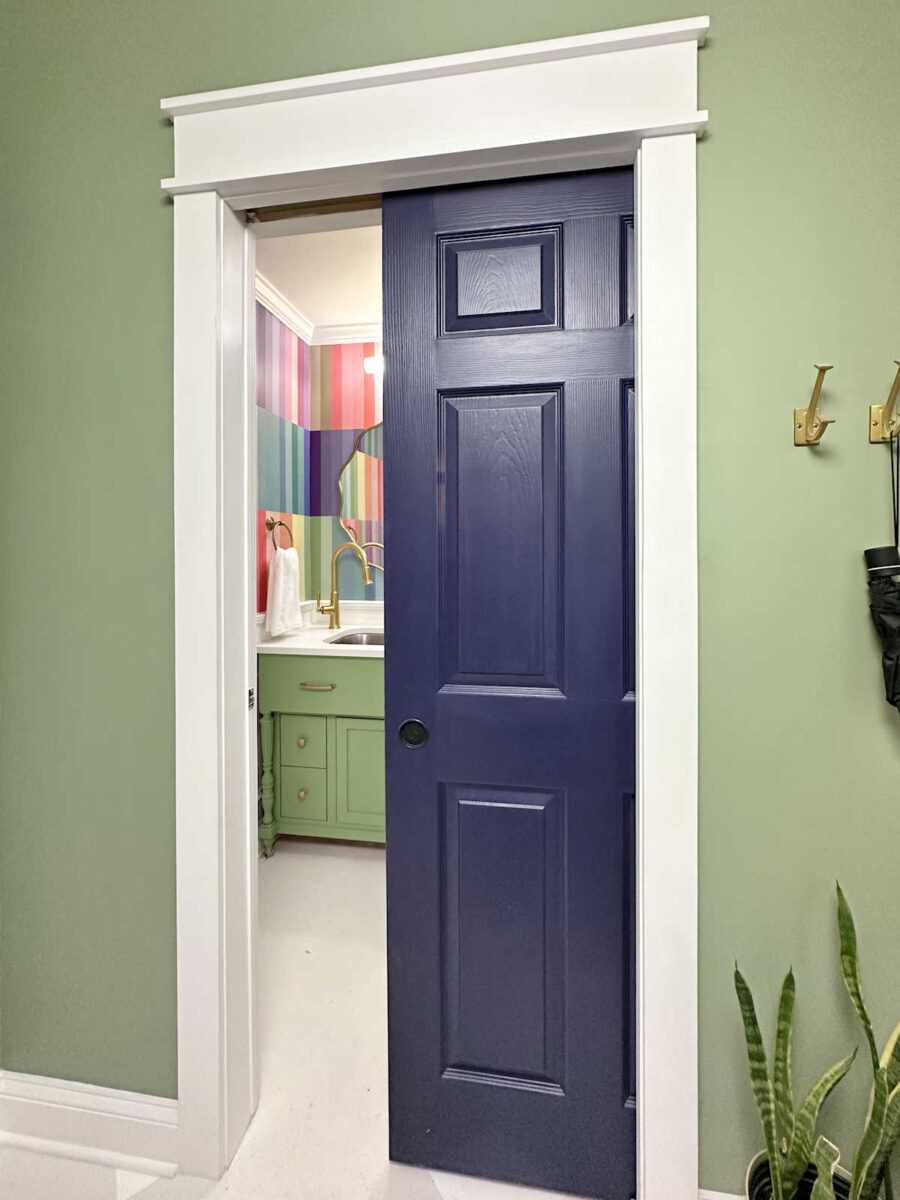 studio half bathroom - finished! (before and after) 15 studio half bathroom